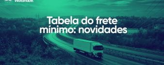 Tabela do frete mínimo: novidades